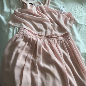 Light pink dress